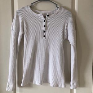 White long sleeve shirt